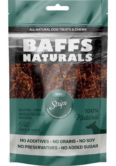 Baffs Naturals Dana Et Çubuğu Doğal Çiğnemelik Köpek Ödül Maması 100 G