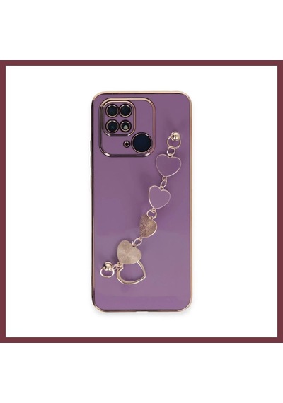 Storeşahin Redmi 10c Kılıf Esila Silikon - Mor Shn0720