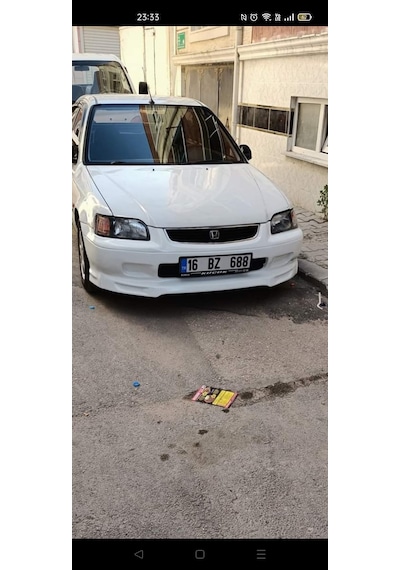 Euro Civic 1996 1997 Model Ön Tampon Fiber Uyumlu