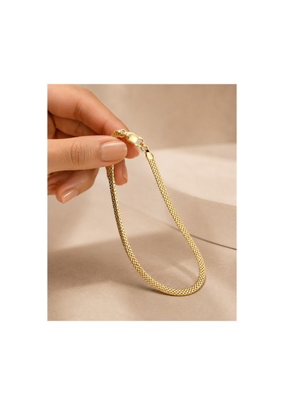 Altın Jessica Unisex Bileklik 2,68 Gr