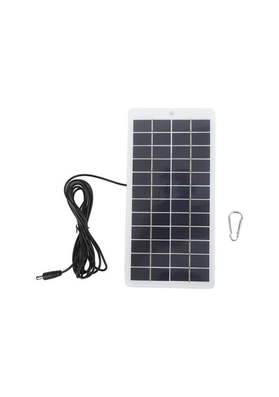 Güneş Paneli, 5w 12v Taşınabilir Yüksek Verimli Güneş Modülü Dc Arayüzlü Polikristal Güneş Enerjisi Paneli,