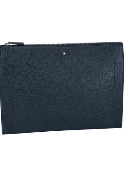 Mont Blanc Montblanc Meisterstück Soft Grain Çanta 127939 Mavi