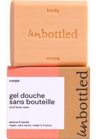 Unbottled Katı Duş Jeli Kayısı & Shea Bütteri Feste Körperseife Duş Jelleri 110 G