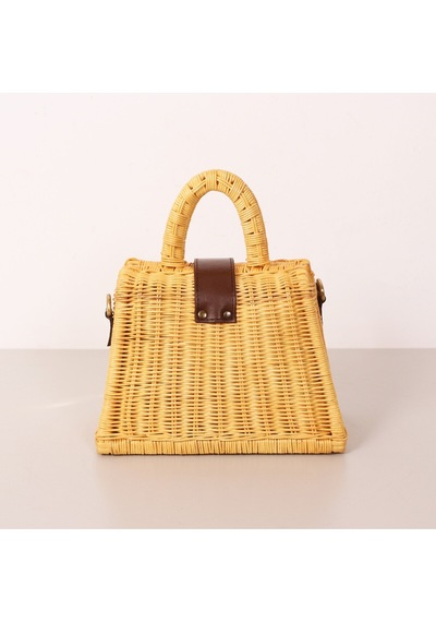 Mylamp Mybag Sun Rattan Çanta 25x13x29 Cm Large Bej