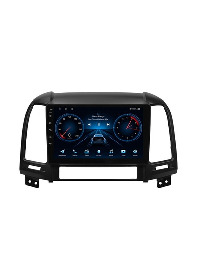 Hyundai Santa Fe 2006-2011 Android Multimedya Carplay Android Auto Navigasyon 8gb Ram 64gb 9"