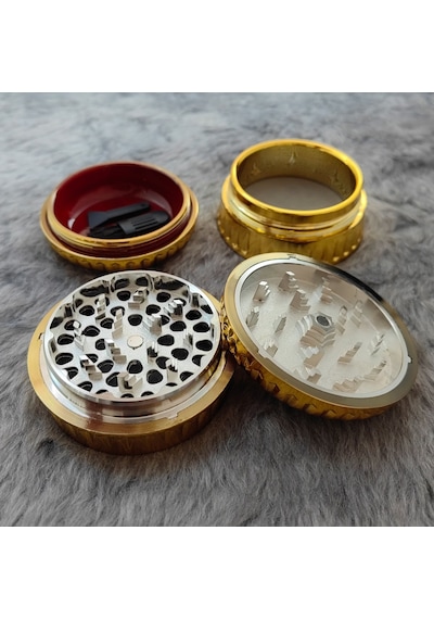 63 MM Gold Baharat Tütün Herbal Öğütücüsü Parçalayıcı Rc85gld
