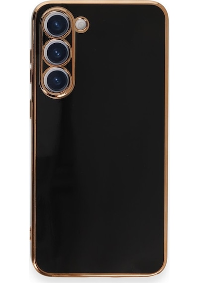Samsung Uyumlu Galaxy S23 Kılıf Volet Luxury Seri Kamera Korumalı Silikon Kapak