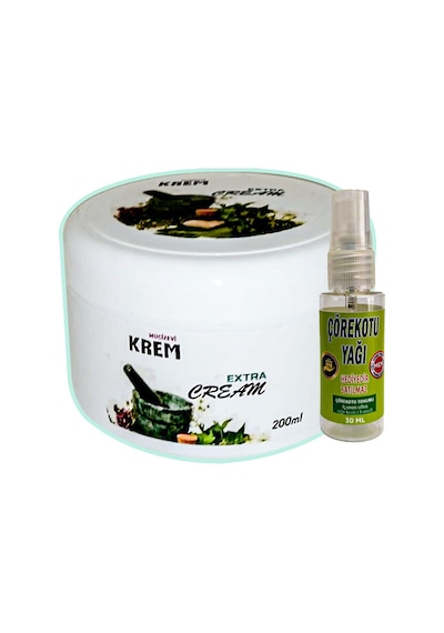 Mucizevi Krem 125 Ml + Çörek Otu Yağı Teskin Yağı 30 Ml