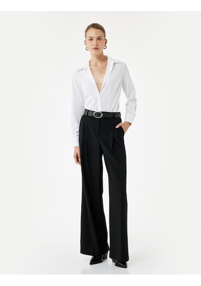 Koton Regular Fit Klasik Yaka Uzun Kollu Poplin Gömlek Kırık Beyaz 6wak60095uw Ekru