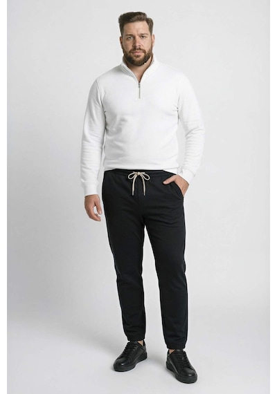 Defacto Regular Fıt Sweatshirt H1658ax26spwt32 Beyaz-wt32