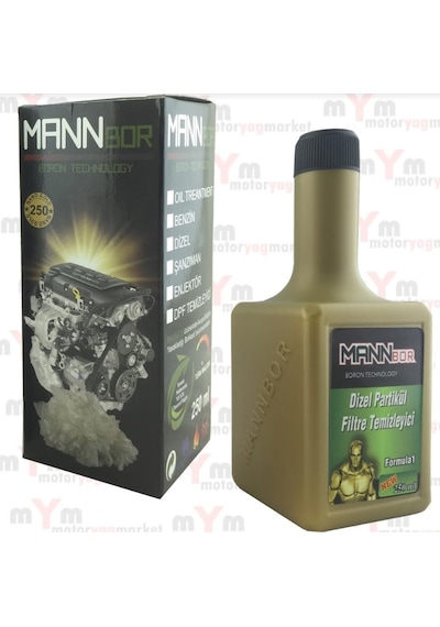 Mannbor Dpf Dizel Partikül Filtre Temizleyici Katkı 250Ml