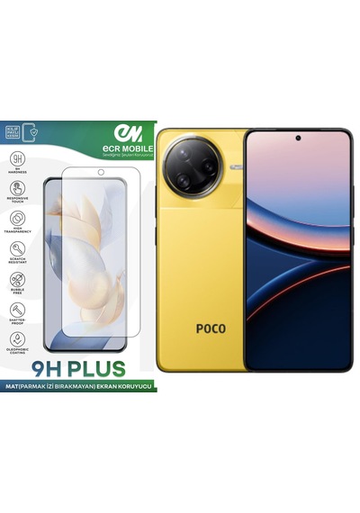 Poco F7 Ultra Ekran Koruyucu Mat Parmak İzi Bırakmayan Uyumlu 9h Esnek Nano Kırılmayan