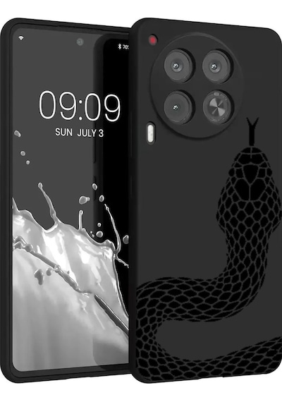 Tecno Spark 30 Pro İle Uyumlu Premier Kalite Özel Üretim Baskılı Silikon Telefon Kılıfı Bc 9 Siyah