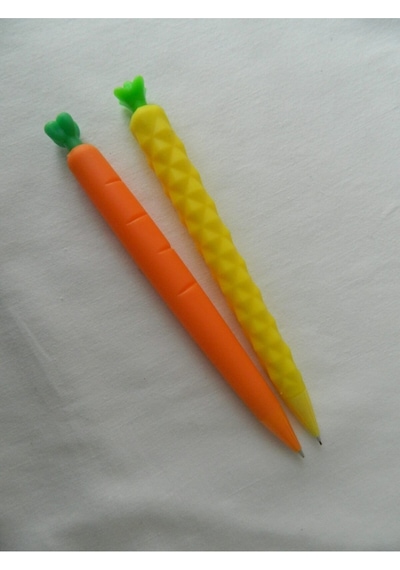 2'li Versatil Uçlu Kalem 0,7 Havuç + Ananas Havuç/ananas
