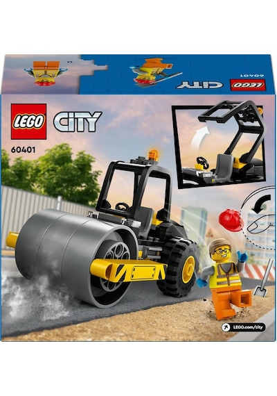 LEGO® City Yol Silindiri 60401 5+ Yaratıcı Oyuncak Yapım Seti - 78 Parça