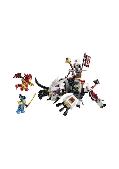 LEGO® NINJAGO® Zilvar ve Ejderha Canavar Grimtak 71863 - 7 Yaş ve Üzeri için 3 Minifigür İçeren Oyuncak Yapım Seti (232 Parça)