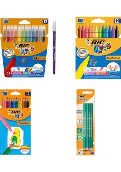 Bic 4'lü Okula Dönüş Seti 46 Parça