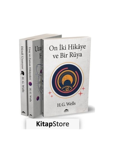 Maya Wells Seti - 3 Kitap Takım - Herbert George Wells - Maya Kitap