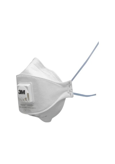 3M 9322A FFP2 Ventilli Toz ve Sis Maskesi 1 Adet