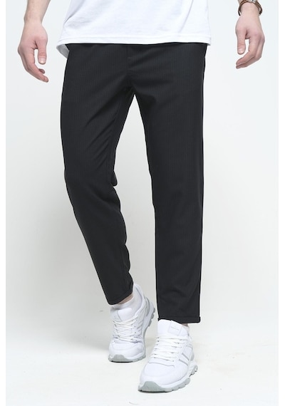 Oksit Joy Erkek Beli Lastikli Duble Paça Erkek Jogger Pantolon