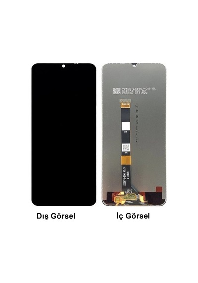 Teknonet Realme Note 50 Uyumlu Lcd+dokunmatik - Siyah
