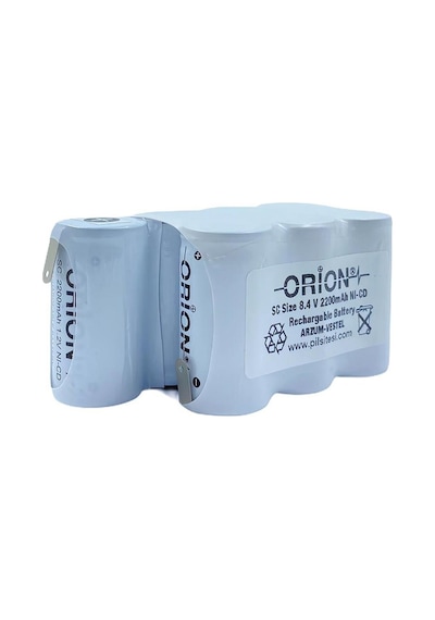 Arzum AR449 Serisi Uyumlu Orion 8.4V 2200 mAh Şarjlı Süpürge Pili (306021712)