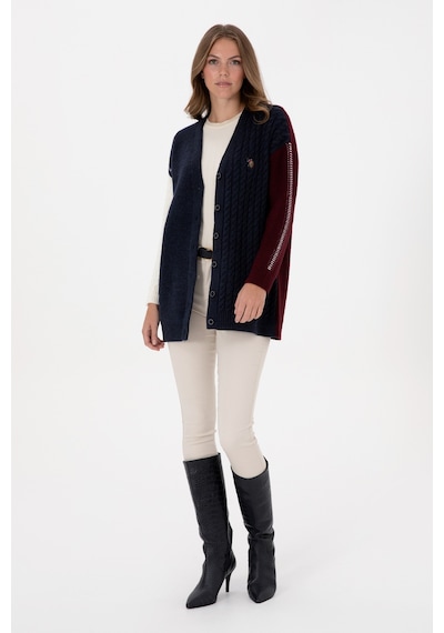 U.s. Polo Assn. Kadın Lacivert Hırka Triko 50310761-vr033 Lacivert