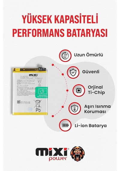 Oneplus Nord N10 5g Uyumlu Tam Kapasite Batarya