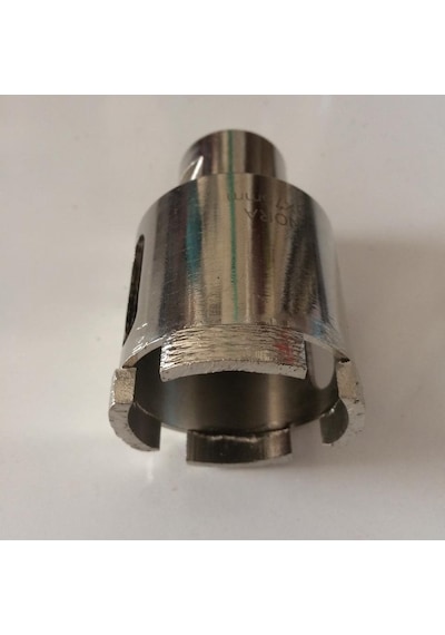 Nora 76mm M14 Granit Delme Ucu Taş Mermer Panç 76x75mm