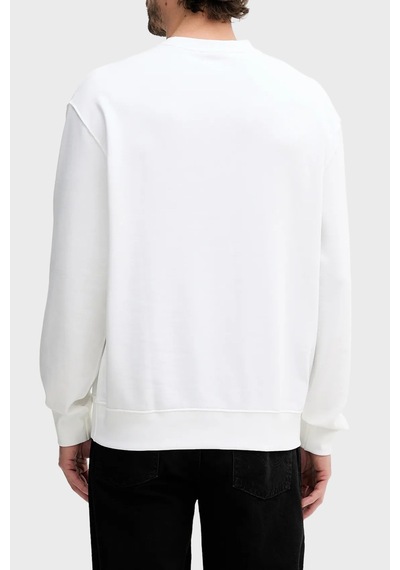Calvin Klein Erkek Sweat Lv04rc273g Yaf Beyaz Beyaz