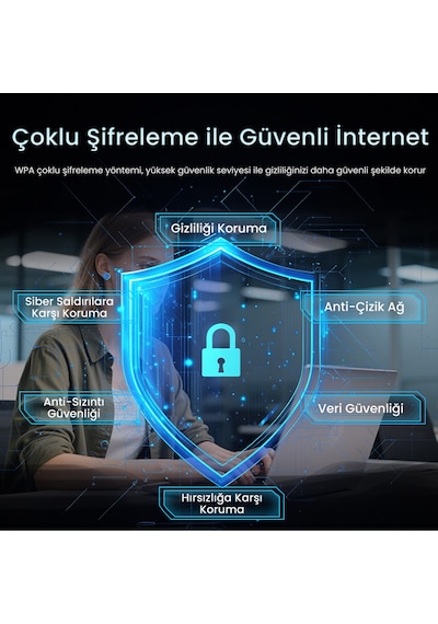 Veggieg Ax1200 Wi-fi 5 Alıcı Ve Bluetooth 4.2 Adaptör 5db Dual Anten Pcıe Wifi Ağ Kartı