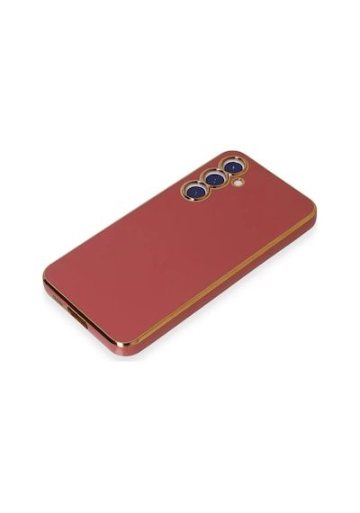 Samsung Galaxy S23 Fe Kılıf Volet Silikon - Kırmızı 0.2M-Çok Renkli
