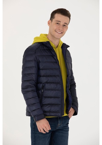 U.S. Polo Assn. U.s. Polo Erkek Slim Fit Kaz Tüğü Spor Mont 2246527 More25k Lacivert