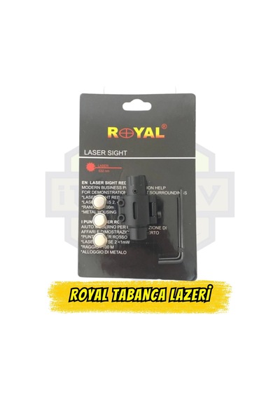 Royal Compact Metal Kırmızı Lazer Nişangah - 532nm Taktik Seri
