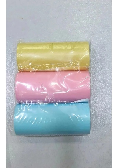 Ers Çocuk Fotoğraf Makinesi Yedek Termal Baskı Kağıdı Renkli 3 Lü Rulo 57x25mm