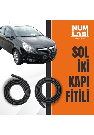 Opel Corsa D Sol Ön Ve Arka Kapı Fitili-a Kalite-numlas-nm3987