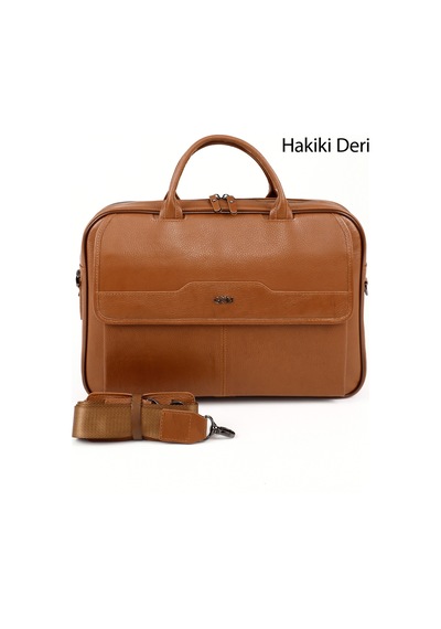 Gönderi(R) Gönderi R Taba Antik Hakiki Deri Notebook Ve Evrak Çantası Taba