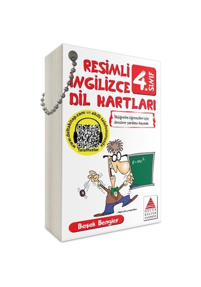 Resimli İngilizce Dil Kartları 4. Sınıf - Qhdh-609025