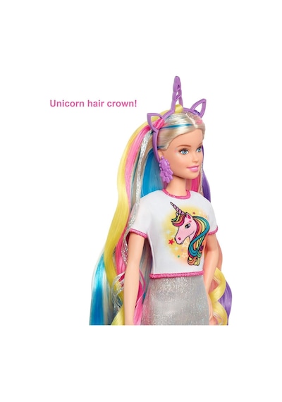 Barbie Rengarenk Saçlar Bebeği Ghn03 Ghn04