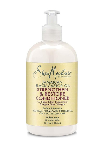 Shea Moisture Jamaican Black Castor Oil ve Onarıcı Saç Kremi 384 ML