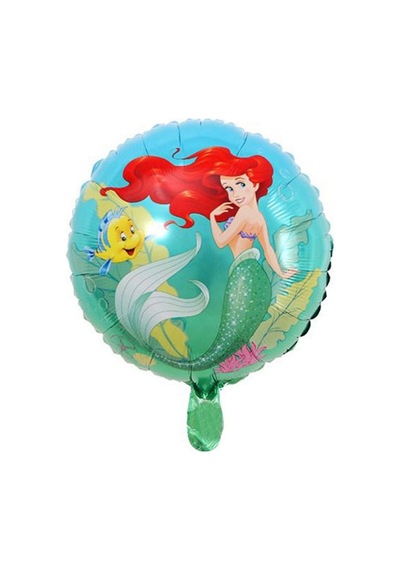 Deniz Kızı Ariel Folyo Balon 45 cm