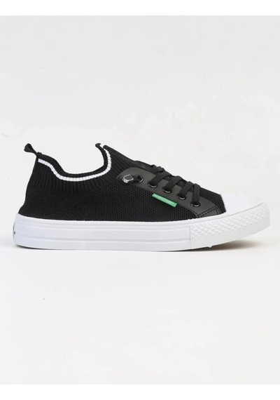 United Colors Of Benetton Benetton Bni-10233 Siyah Kadın Sneaker Spor Ayakkabı