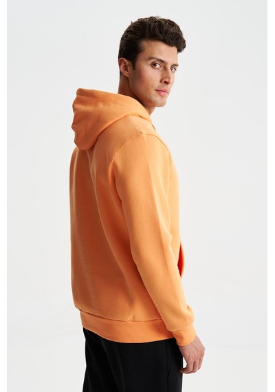 AR-MA Arma Şık Erkek Regular Fit Basic 3 İplik Şardonlu Kanguru Cepli Kapüşonlu Sweatshirt 001