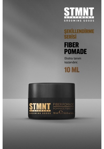 Stmnt Yarı Mat Güçlü Tutuş Esnek Lifli Saç Pomadı 100ml