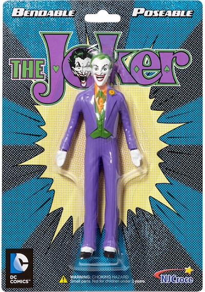 Nj Croce The Joker Bükülebilir Figür - 14 Cm