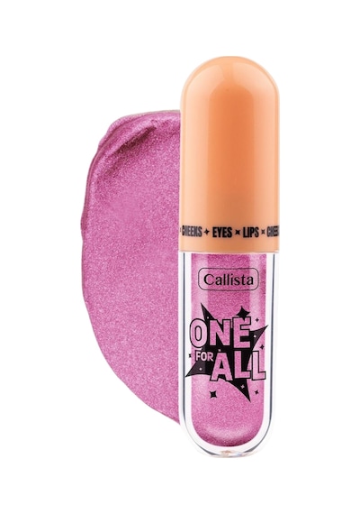 Callista One For All 07 Pretty Violet Eyes & Lips & Cheeks Likit Göz Farı