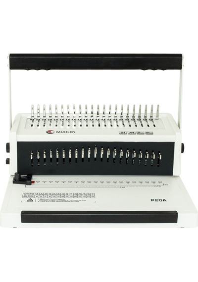 Mühlen P20a Profesyonel Plastik Spiral Ciltleme Makinesi