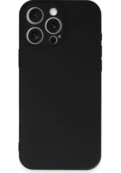 Newface Apple İphone 16 Pro Kılıf First Silikon - Siyah