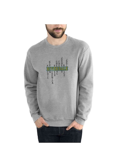 Riverdale Riverdale & Character Names Baskılı Erkek Sweatshirt
