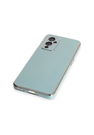 One Plus 9 Kılıf Volet Silikon - Açık Yeşil Renkli
